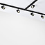 Railspot 1-fase Sev, 3-staps dimbaar - zwart met chrome