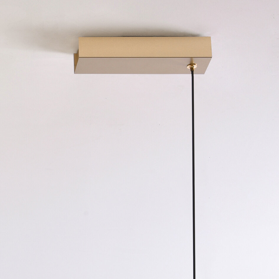 Minimalistische hanglamp Abby - goud