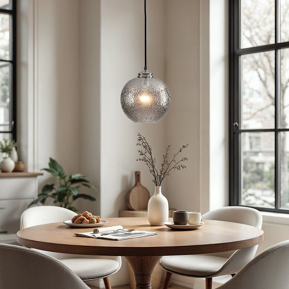 Design hanglamp met smoke glas - Shanghai