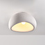 Wabi Sabi plafondlamp Stone Craft met steeneffect 48 x 38 cm - wit