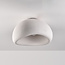 Wabi Sabi plafondlamp Stone Craft met steeneffect 48 x 38 cm - wit