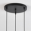 Hanglamp met kleurverloop in glas  - Anne