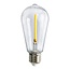 E27 LED lamp met vallend lichteffect van 1,5W, 2000K