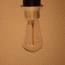 E27 LED lamp met vallend lichteffect van 1,5W, 2000K