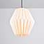 Papieren hanglamp wit - Berlian