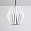 Papieren hanglamp wit - Berlian