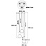 Moderne hanglamp met grijs matglas, 3-lichts - Brinati