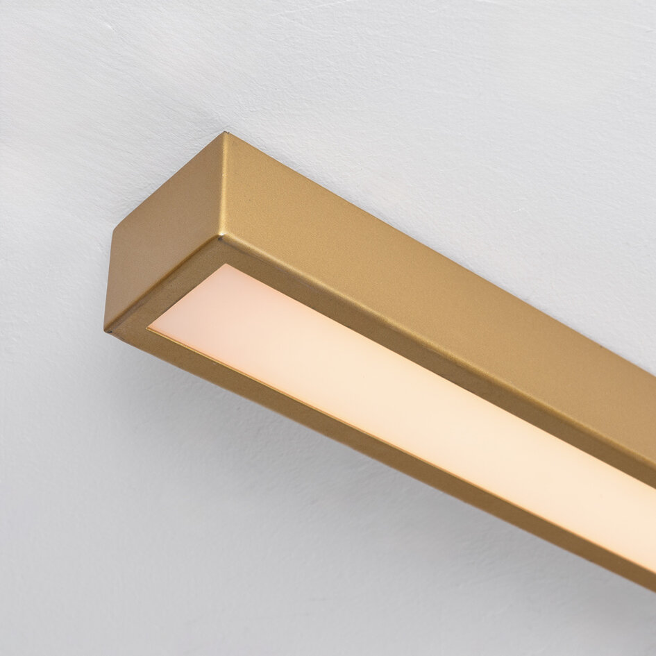 Plafondlamp Paros met geïntegreerde LEDs - goud