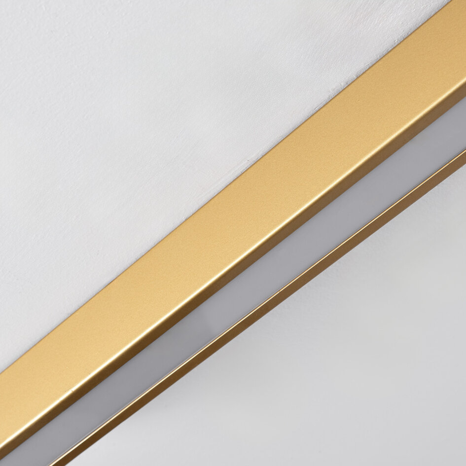 Plafondlamp Paros met geïntegreerde LEDs - goud