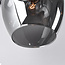 2-lichts wandlamp in het zwart - Leandra