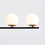 Design hanglamp Danny, 3-lichts - melkwit