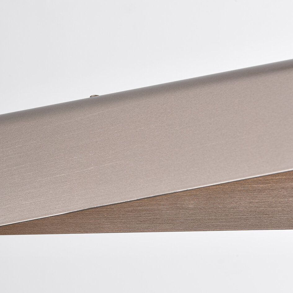 Design hanglamp Mitsu - 3-staps dimbaar - geborsteld grijs