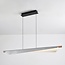 Design hanglamp Mitsu - 3-staps dimbaar - geborsteld zilver