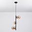 Design zwarte hanglamp 3-lichts - Lori