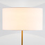 Staande lamp met stoffen lampenkap - Valya