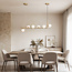 Design hanglamp Marcus met melkwit glas, 6-lichts