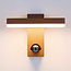 Wandlamp Roberto met sensor - roestbruin