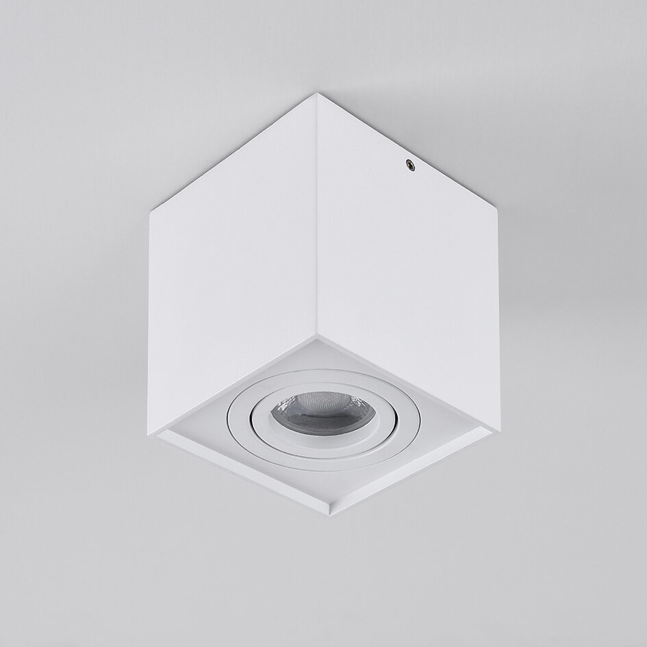 Design spot Carl, kantelbaar - wit