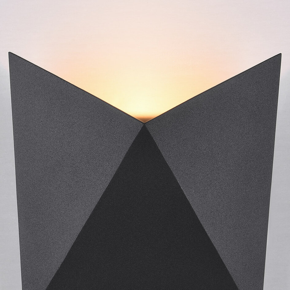 Design buitenwandlamp Milo - zwart