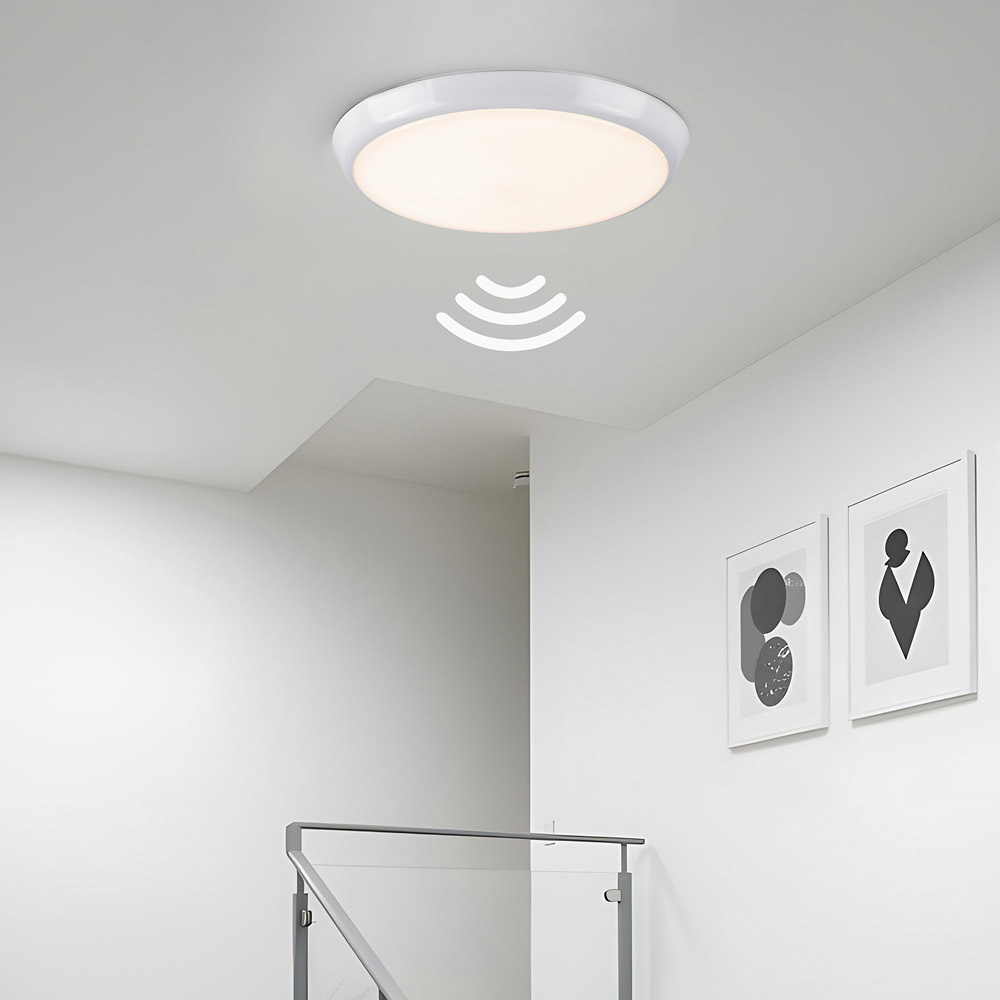 INNOVATE® LED Plafondlamp met Bewegingssensor binnen, 18W Lamp met