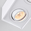 Design spot Timmy kantelbaar, 2-lichts - wit