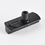 1-fase rail hanglamp adapter - zwart