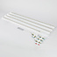 3 meter starterset voor 1-fase railverlichting - wit