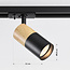 Design 1-fase railsysteem 3 meter eiken houtlook - Linn
