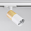 1-fase railsysteem 3 meter wit met eiken houtlook - Linn