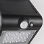 Solar wandlamp Alien 1,5W met sensor - zwart