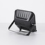 3OW solar LED floodlight voor buiten met sensor - Nick