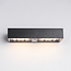 Solar buiten wandlamp Grish met sensor - zwart