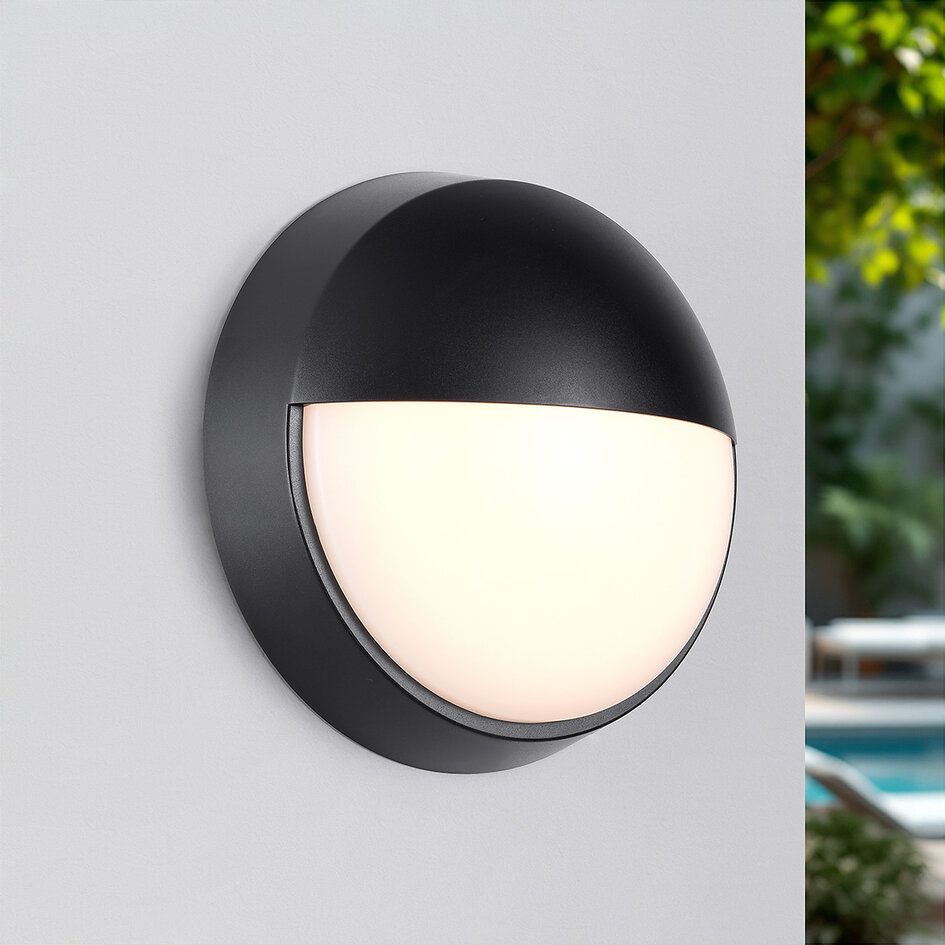 Eigentijdse wandlamp  met in te stellen lichtkleur