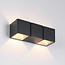 Design 2-lichts wandlamp buiten - Preston