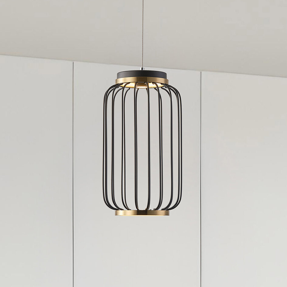 Hanglamp Puri met geïntegreerde LEDs