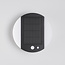 Moderne solar buitenwandlamp met sensor  zwart - Blitz