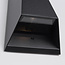 Design zwarte wandlamp Quinn - 2-lichts