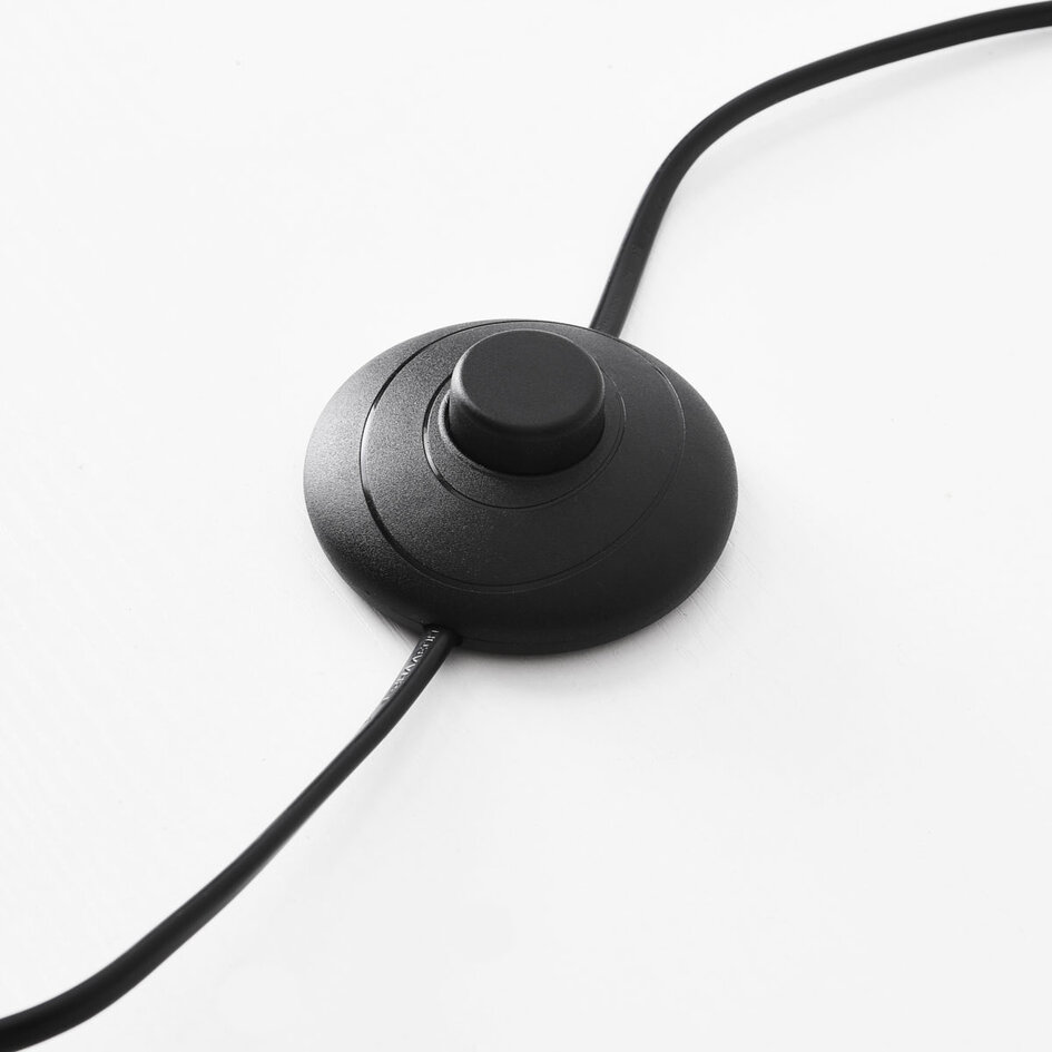 Design staande lamp goud met melkwit glas 5-lichts - Tyson