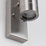 Design RVS buitenwandlamp 2-lichts - Saul