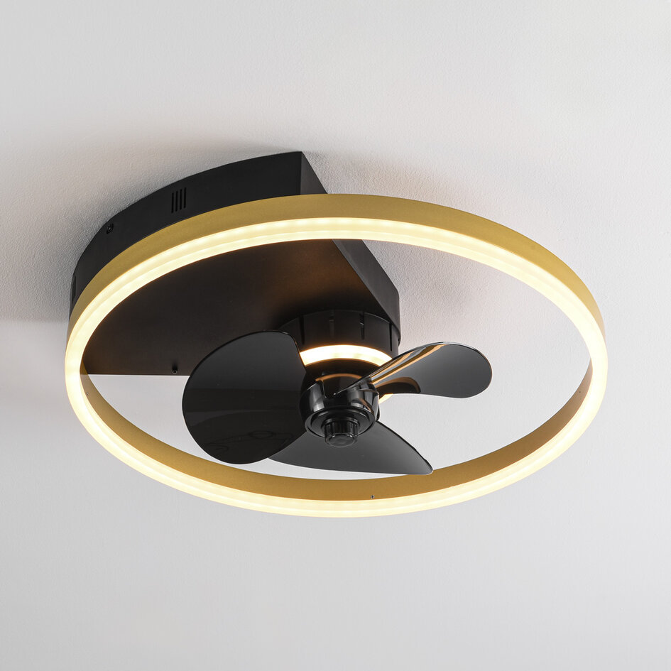 Plafondventilator Lichi met LEDs en afstandsbediening