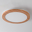 Plafondlamp 3-staps dimbaar met houten rand - Camille