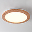 Plafondlamp 3-staps dimbaar met houten rand - Camille