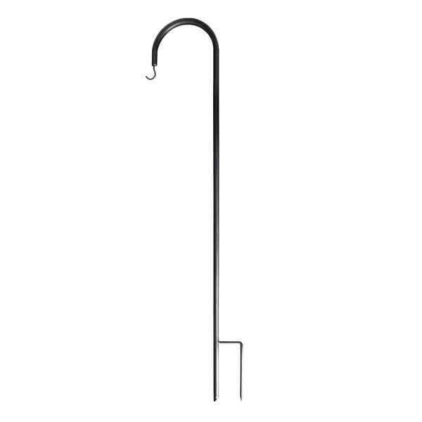 Metalen tuinpalen met haak 120 cm - set van 5 stuks