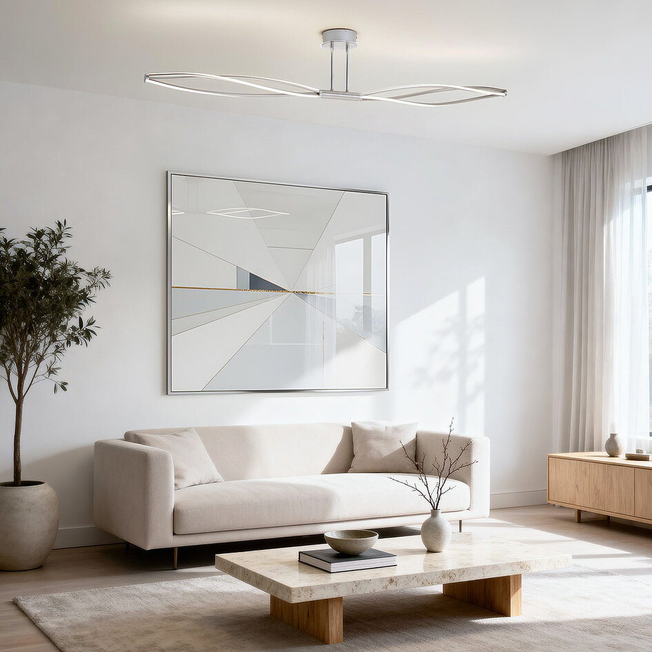 Design plafondlamp incl. geïntegreerde LEDs 3-stapsdimbaar - Doris