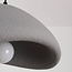 Wabi Sabi hanglamp Cemento grijs steeneffect - 38 x 30 cm