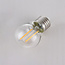 2,5W & 4,5W filament lamp, 2700K, helder glas Ø45 - dimbaar