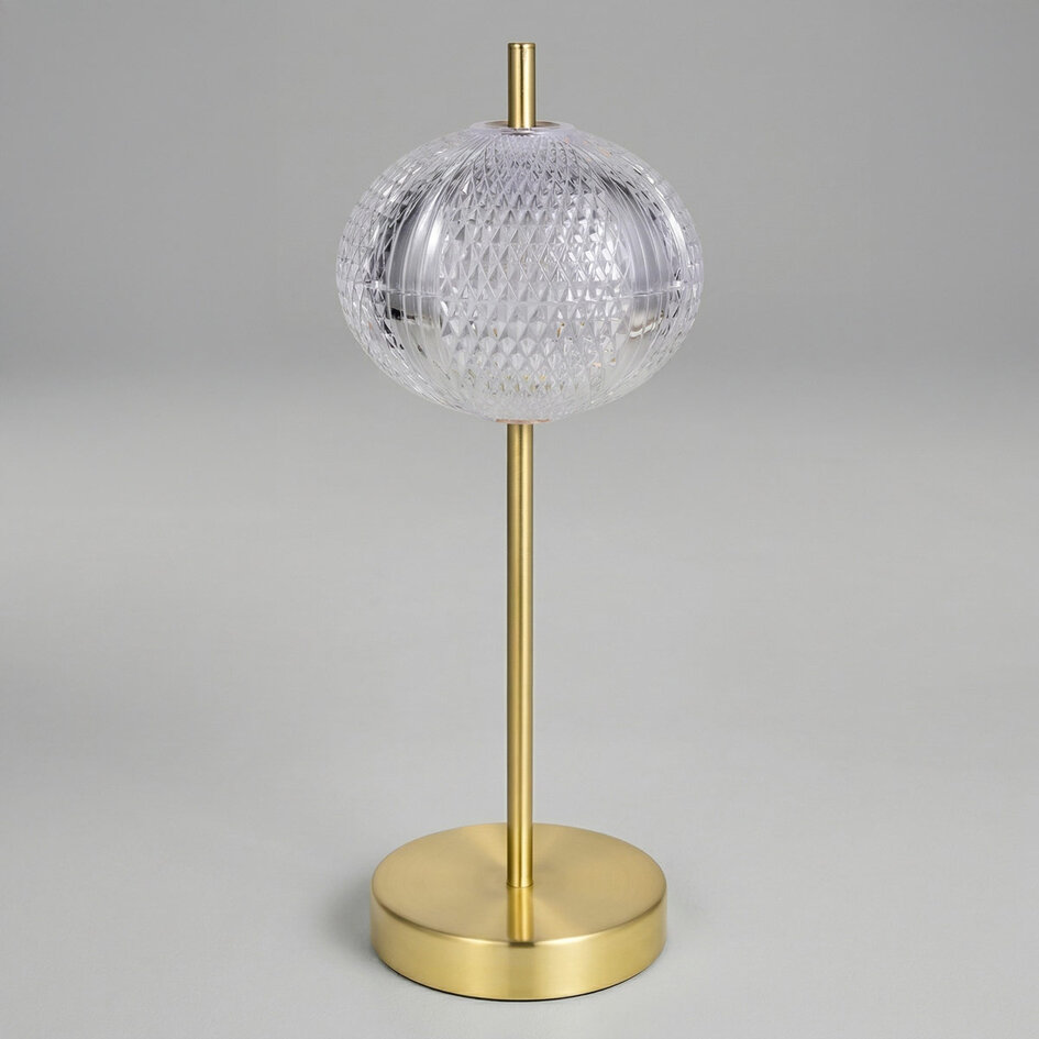 Elegante tafellamp met geïntegreerde dimbare LEDs - Solv