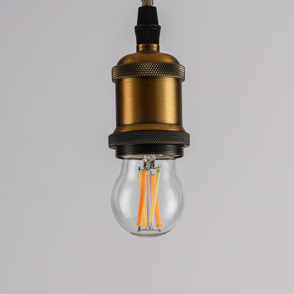 Slimme E27 LED lamp met Tuya app, Ø45mm, 4,9W, 2700-6500K, dim-to-warm