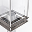 Klassieke buitenlamp Rocco RVS, 45 cm