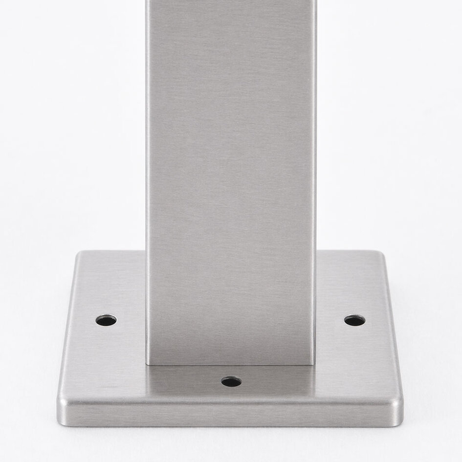 Klassieke buitenlamp Rocco RVS, 45 cm